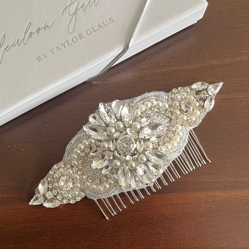 Jeweled Bridal Hair Comb